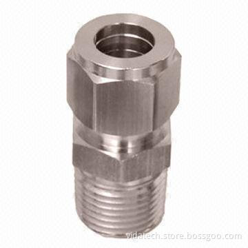 Fast Stainless Steel Hose Pipe Fittings, Available in Various Sizes, Screw Thread and Material